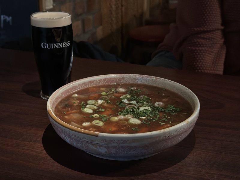 GUIA VIAJAR A DUBLÍN - THE CELT, beef guinness stew, estofado