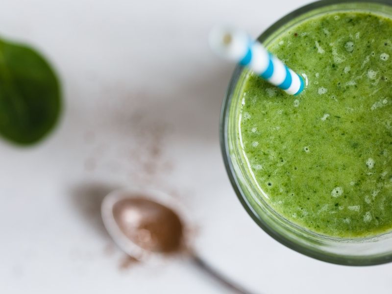 Smoothie de espinacas