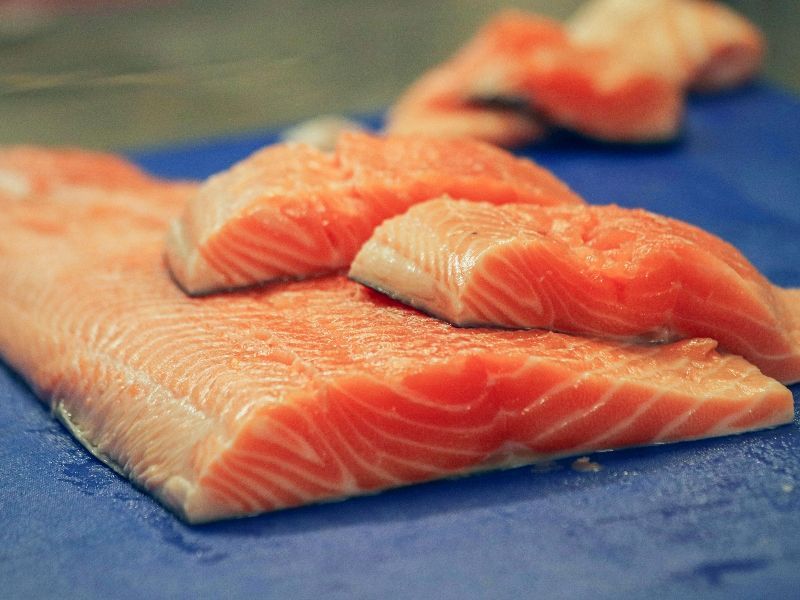 Blinis con salmon ahumado 1