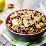 Receta casera de quinoa con manzana y canela Quinoa con manzana y canela (portada)