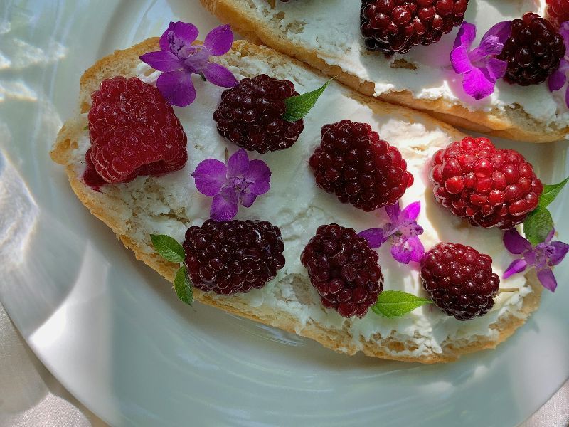 Receta tostadas de fresas y ricotta