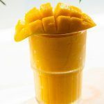 Receta casera de smoothie bowl de mango y coco smoothie bowl de mango y coco