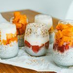 Receta casera de bowl de yogur con chía y mango Receta de bowl de yogur con chía y mango