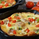 Receta casera de tortilla de verduras al horno Receta de tortilla de verduras al horno