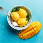 Receta casera de helado de mango helado de mango (1)