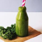 Receta casera de smoothie verde tropical smoothie tropical