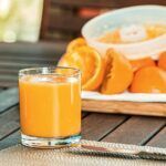 Receta casera de zumo de naranja y granada zumo de naranja