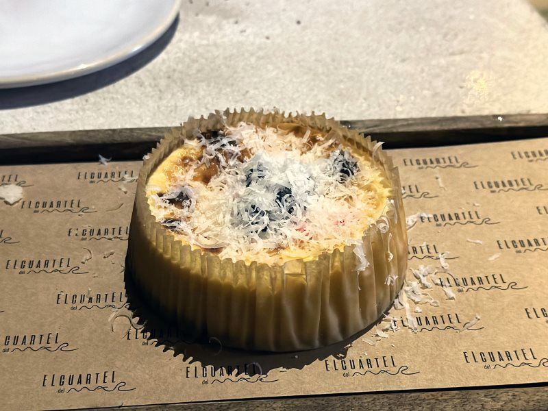 EL CUARTEL DEL MAR - tarta de queso