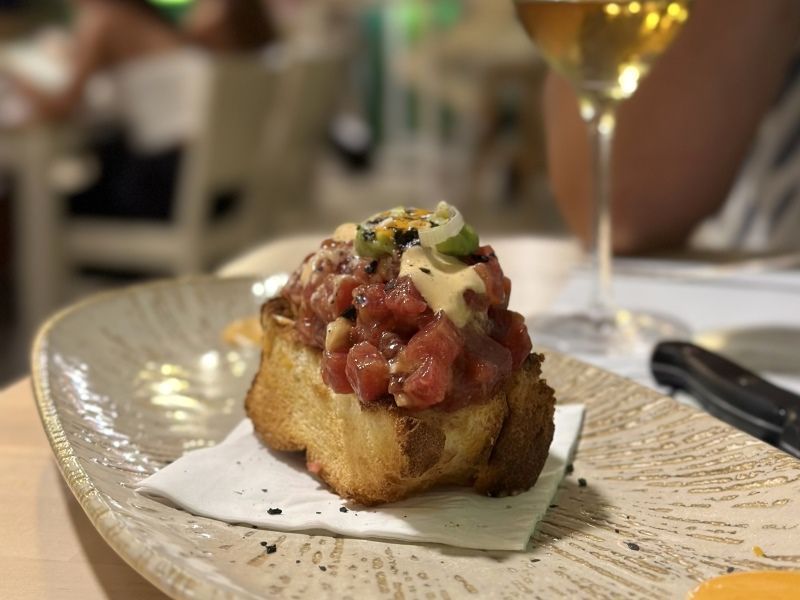 RESTAURANTES CÁDIZ - EL ARBOL brioche tartar atun