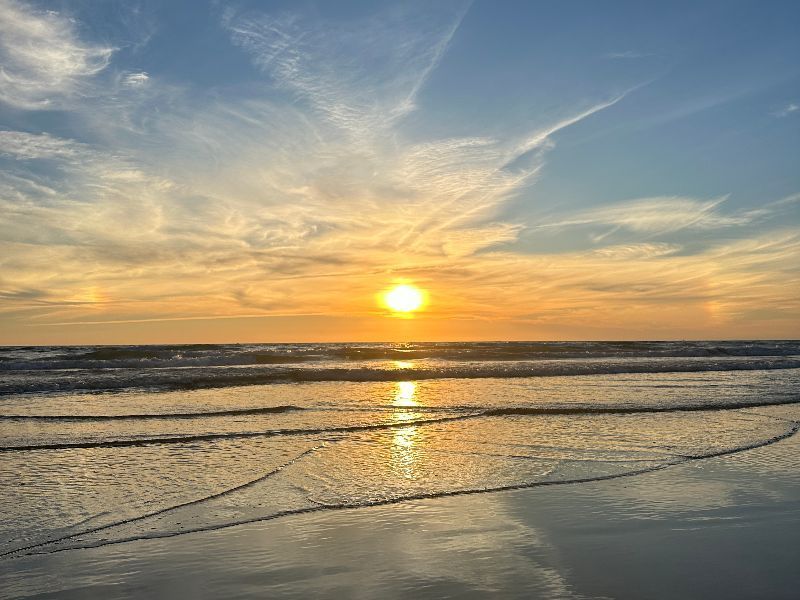 Playa cerca de Jerez La Barrosa
