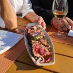 Receta gourmet de tataki con I.G.P. Carne de Ávila tataki
