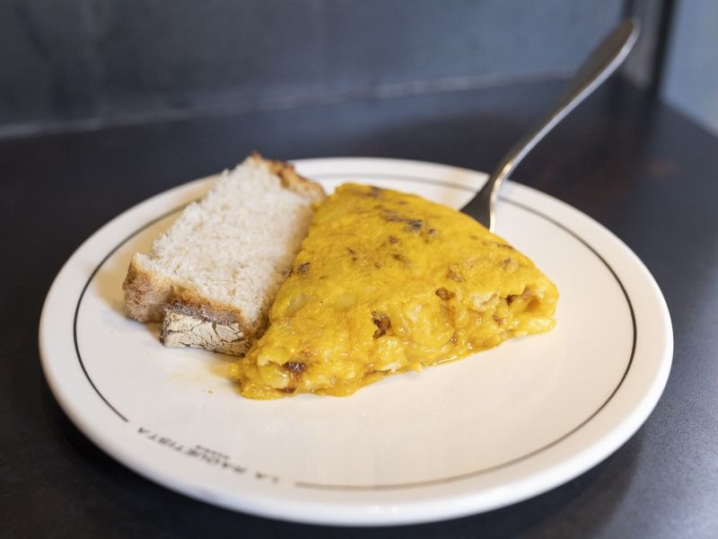 MEJOR TOTILLA DE PATATAS MADRID - RAQUETISTA