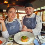 Receta de tartar de salmón rojo salvaje de Alaska con dados de aguacate tartar salmon rojo salvaje de Alaska