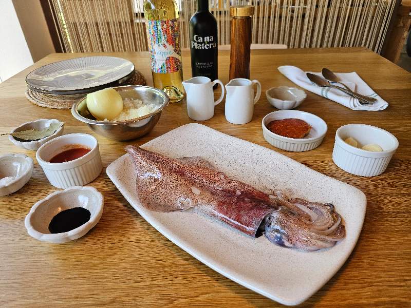 Ingredientes de calamar a la bruta 1