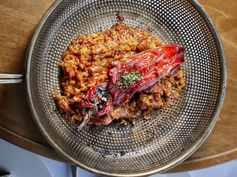 MEJORES TERRAZAS DE MADRID- Club Financiero Génova, arroz pitu caleya