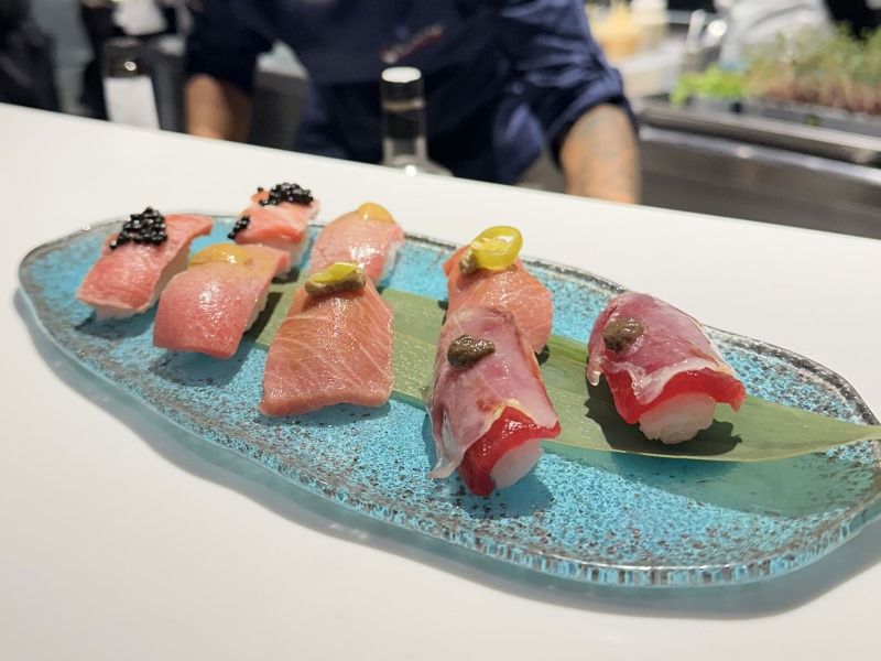 RESTAURANTES CADIZ - COOKING ALMADRABA sushi atun