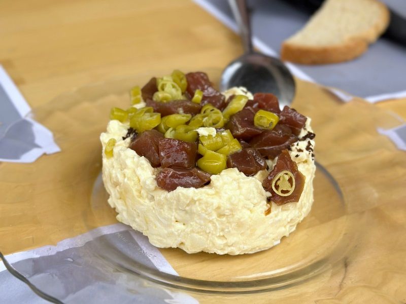RESTAURANTES CADIZ - TRASTEO ensaladilla atun rojo