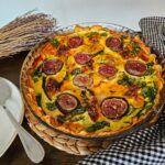 Receta de quiche de boniato sobrasada e higos Quiche de boniato
