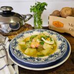 Receta fácil de guiso de patatas con langostinos guiso de patatas con langostinos