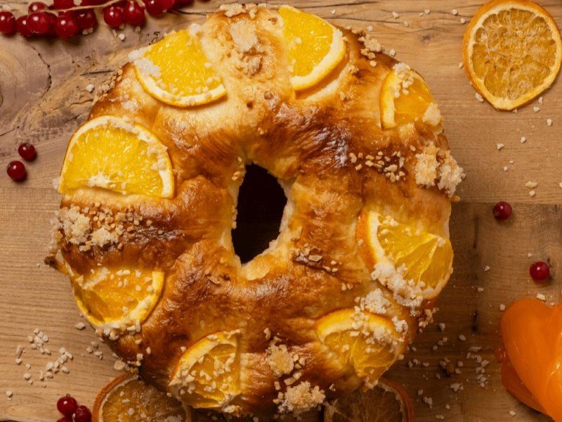 Roscon de reyes el horno de Babette madrid