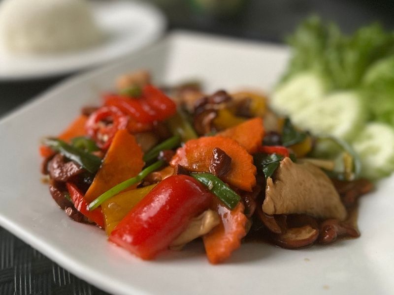 Restaurante chiang rai tailandia