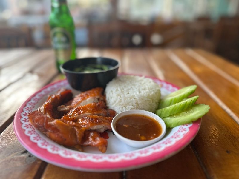 Restaurante railay beach tailandia