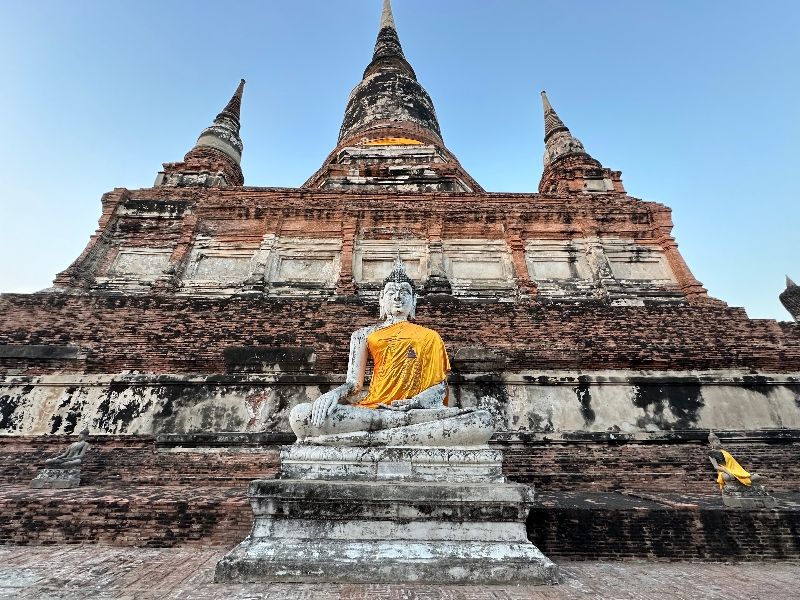 Viajar a tailandia Ayutthaya templo buda