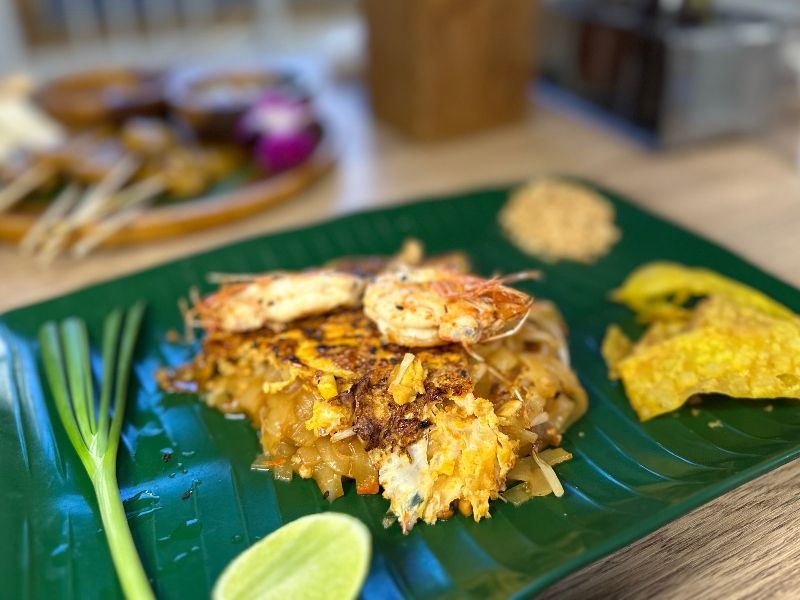 Viajar a tailandia en Ayutthaya pad thai