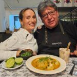 Receta ecuatoriana de caldo de bola con camarón Caldo de bola con camarón