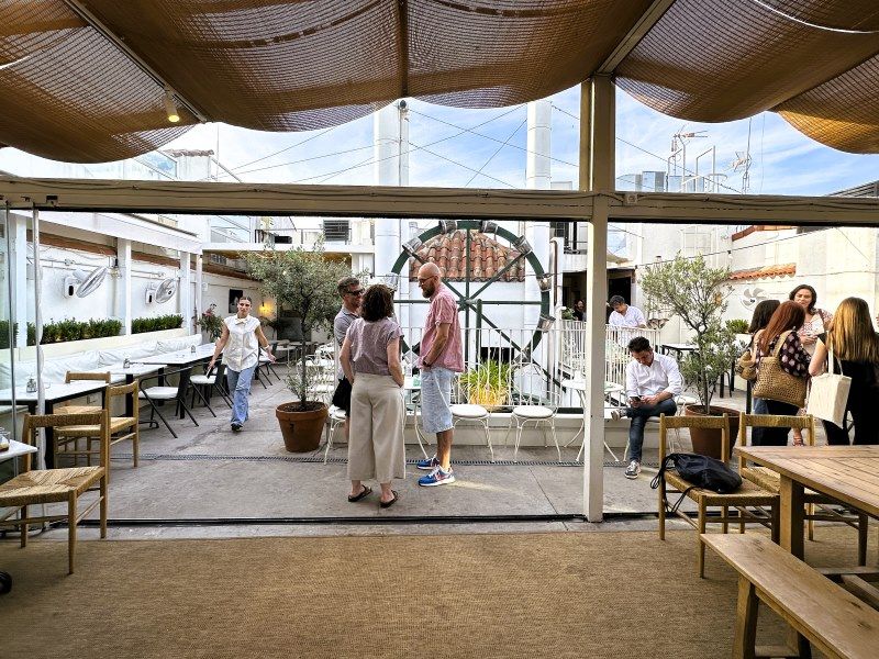 Azotea terraza de The Hat Madrid