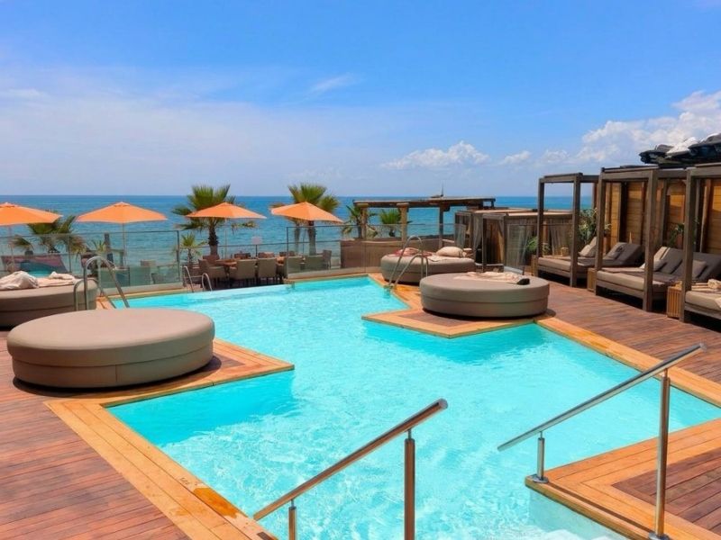 Marbella beach club