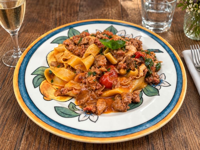Comer pasta en londres