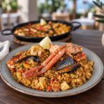 Receta de arroz de pescado y marisco de Ses Figueres Paella de pescado y marisco